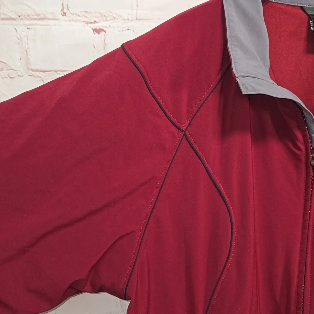 Nike Golf Clima Fit Waterproof Double Full Zip Jacket Windbreaker Mens Size XL